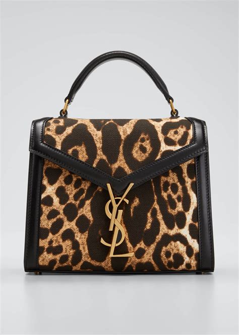 ysl bag leopard